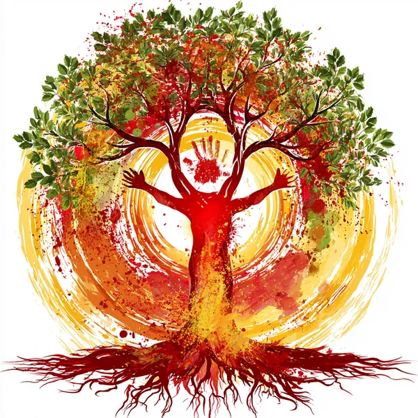 Andrew Hillman Nonprofit, tree of life emblem