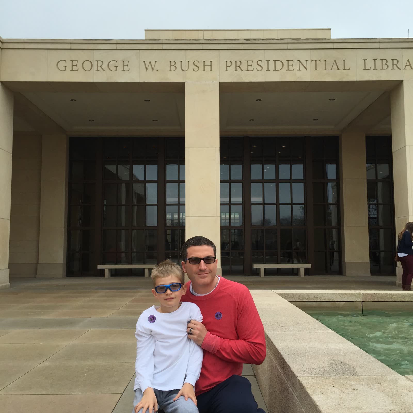 Andrew Hillman at the George W. Bush Presidential Library.