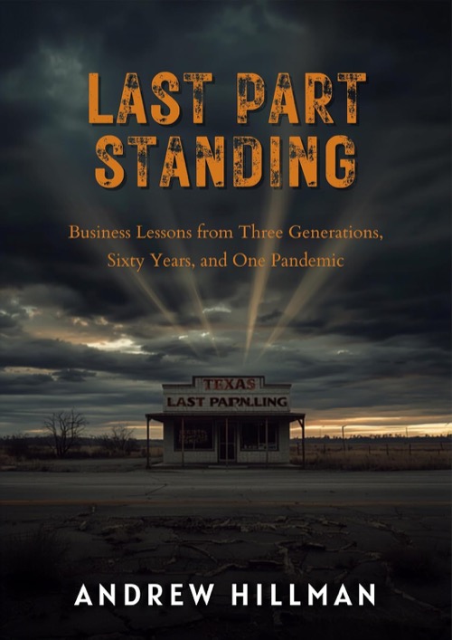 Andrew Hillman. Last Part Standing book cover