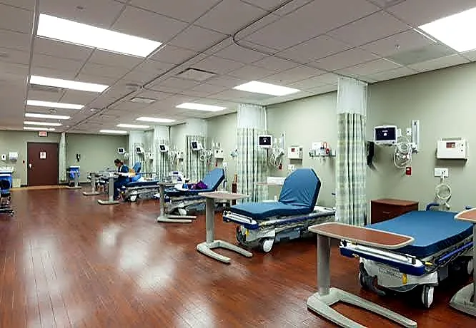 Andrew Hillman Dallas. Victory Medical Center recovery room.