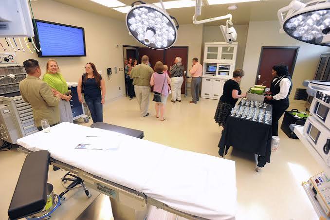 Open house in a surgical suite at Victory Medical Center Beaumont